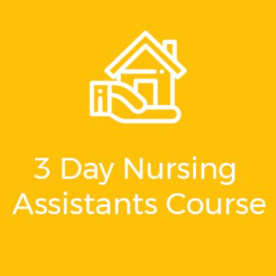 3 day nursing assistants course