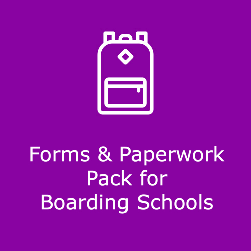 Forms & Paperwork- Boarding Schools